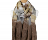 Savannah Mocha Brown Ombre Scarf