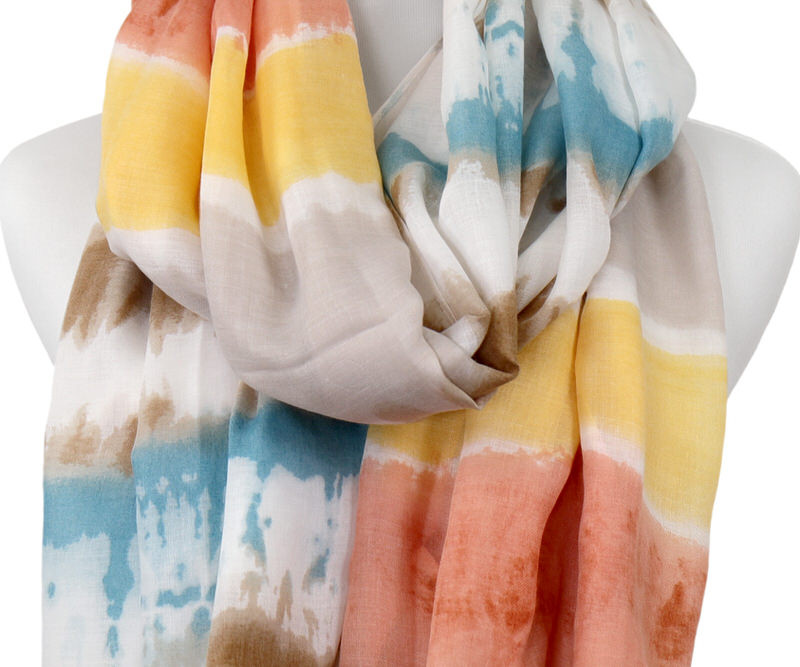 Courtney Sorbet Watercolour Scarf