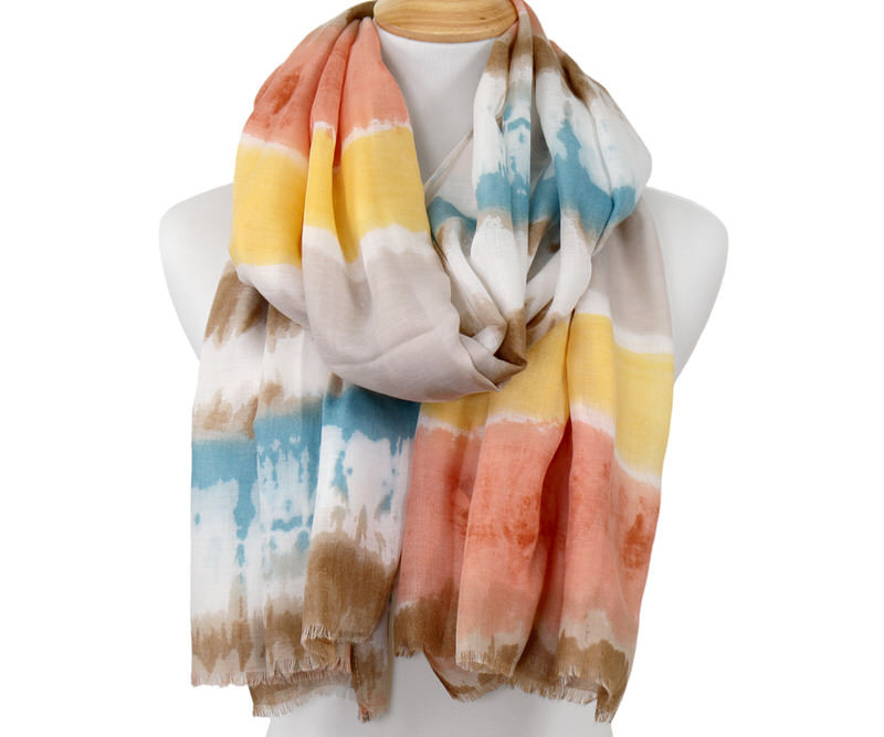 Courtney Sorbet Watercolour Scarf