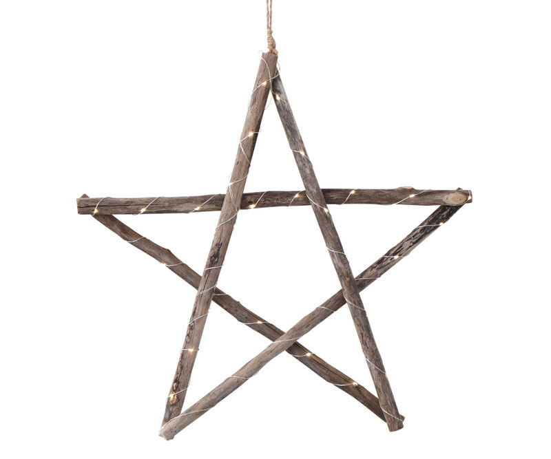 Dovecote LED Star Wreath