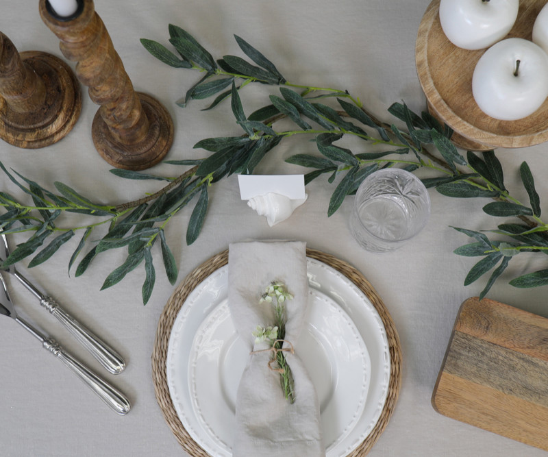 Tuscan Olive Leaf Garland - 130cm