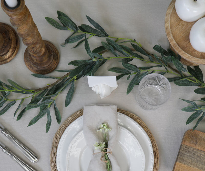 Tuscan Olive Leaf Garland - 130cm