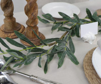 Tuscan Olive Leaf Garland - 130cm