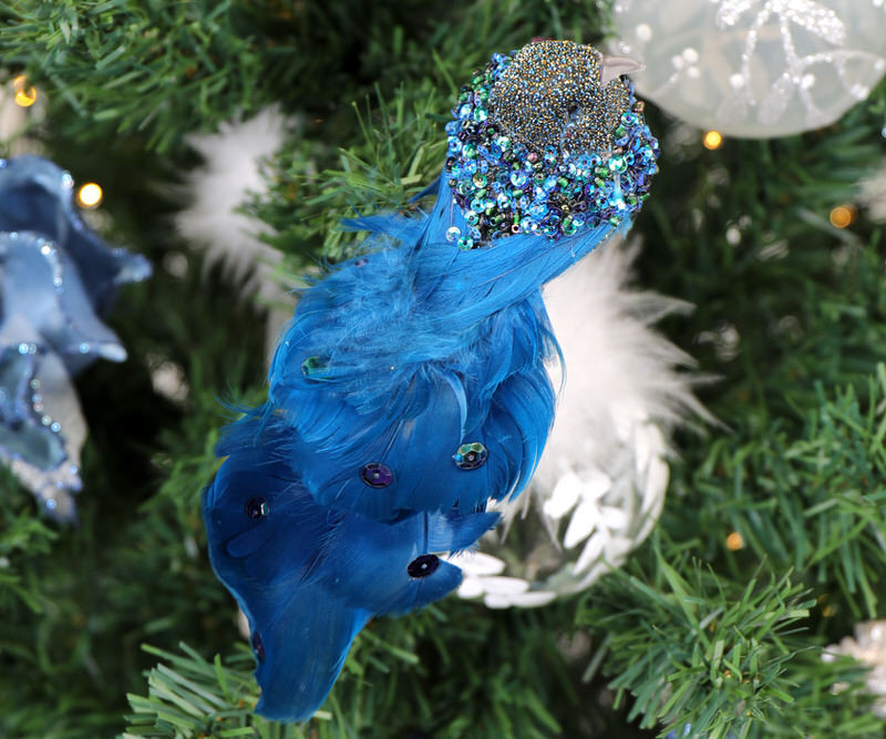 Leana Blue Bird Christmas Tree Decoration