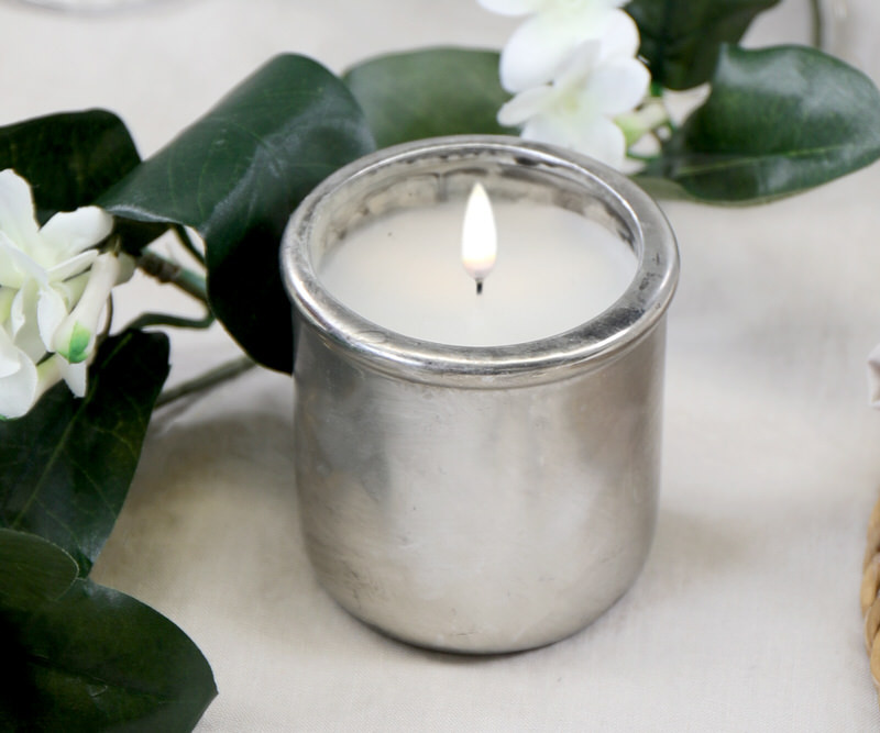 Luxborough Silver Tealight Candle