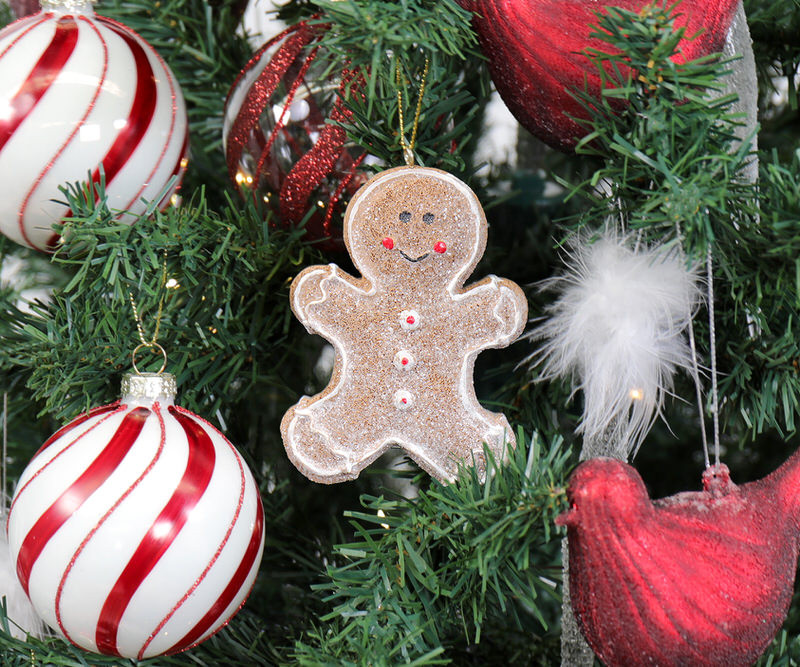 Gingerbread Man Christmas Tree Decoration