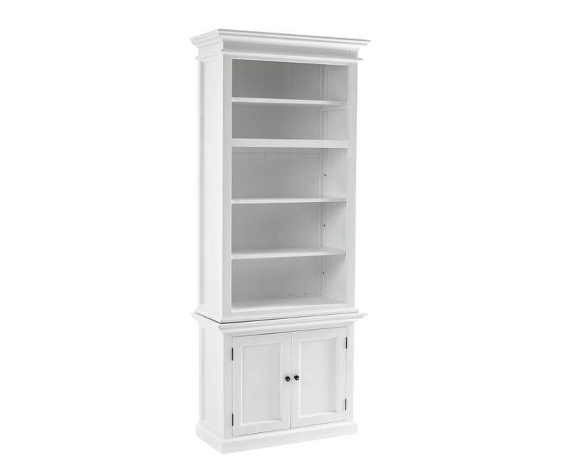 Halifax White Single-Bay Hutch Unit