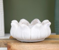 Lotus Flower Marble Dish