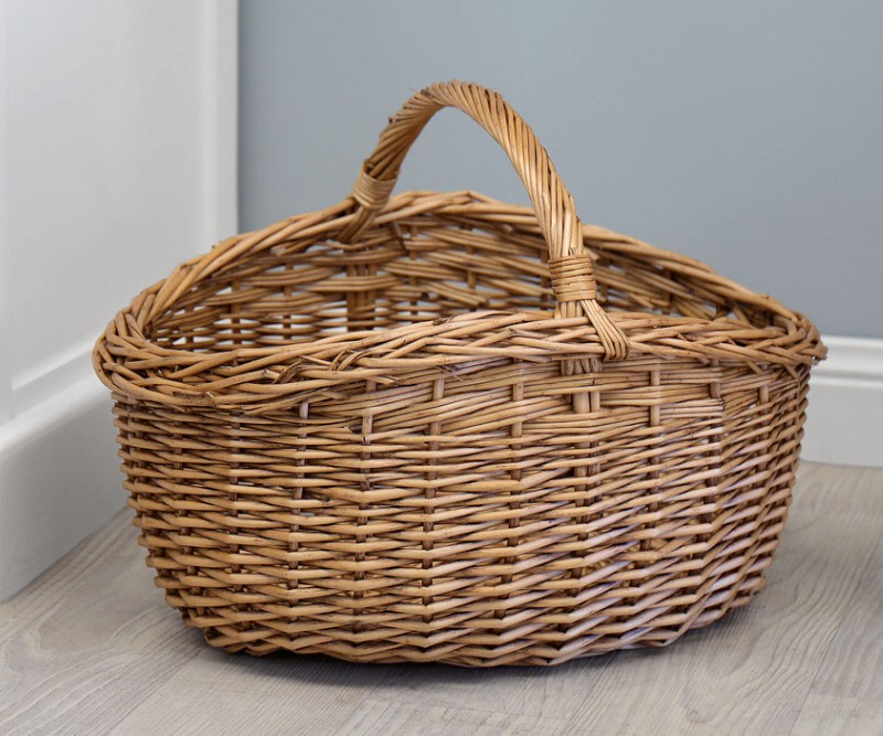 Cottage Gardener's Carry Basket