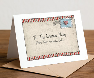 Greatest Mum Mother's Day Card