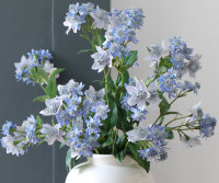 Set 3 Blue Meadow Star Flower Sprays - Astrantia