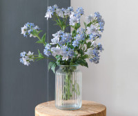 Set 3 Blue Meadow Star Flower Sprays - Astrantia