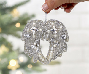 Celestial Angel Wings Tree Decoration