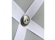 Loft Grey Ribbon Memo Board