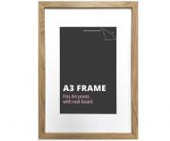 Box 12 A3 American Oak Picture Frames