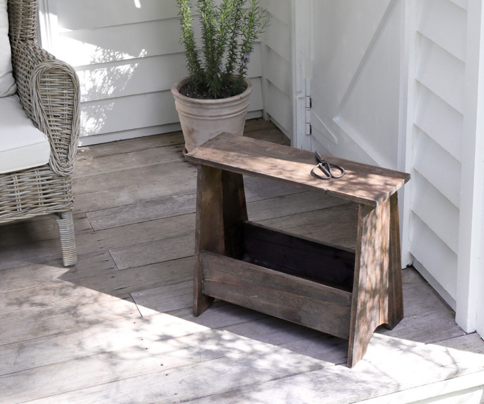 Stafford Wooden Porch Stool