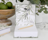 Olive Leaf Notepad & Pencil