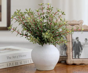 Set 2 Golden Sedum Leaf Sprays