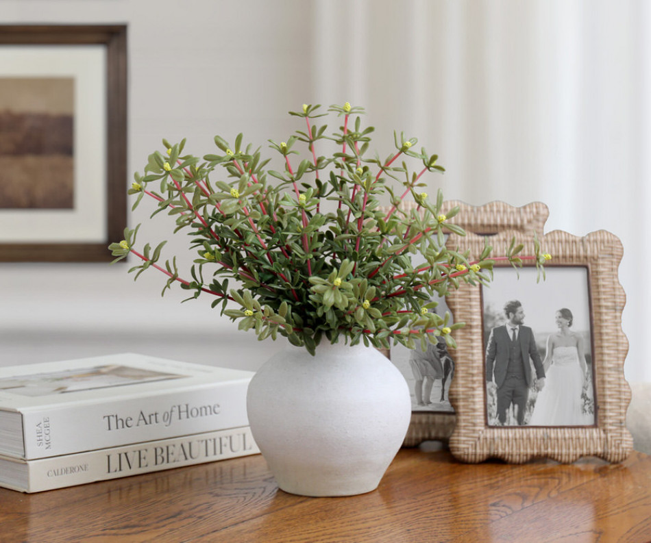 Set 2 Golden Sedum Leaf Sprays