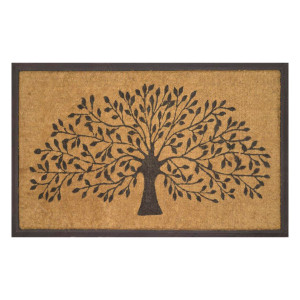 120x75cm Tree of Life Extra Large Doormat, an entrance mat designed for a doorway