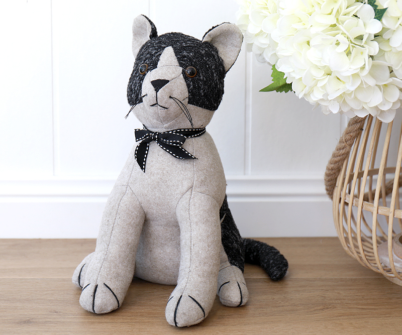 Trail Woven Jute Square Doorstop