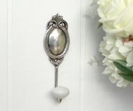 Olivia Silver Oval Hook