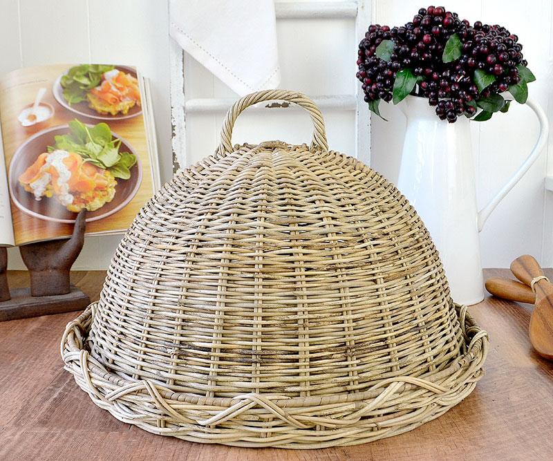 Bread Bin Oval White Ceramic