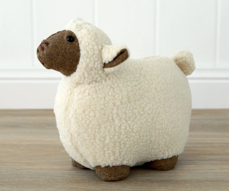 Woolly Lamb Doorstop