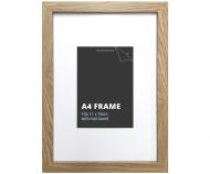 A4 American Oak Picture Frame