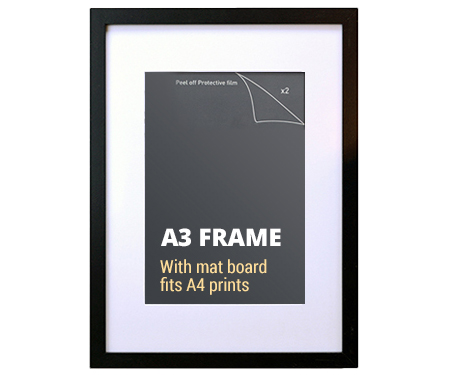 A3 Black Picture Frame