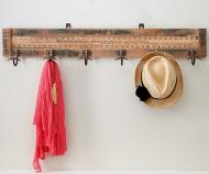 Yardstick 6 Hook Coat Rack