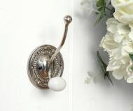 Eloise Silver Round Single Hook