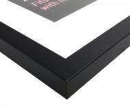 Set 3 50x50cm Square Black Picture Frames