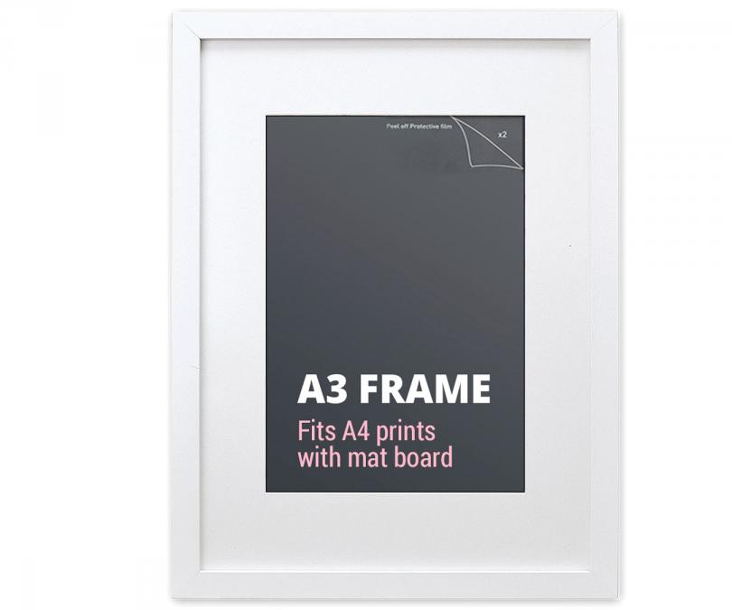 A3 White Picture Frame