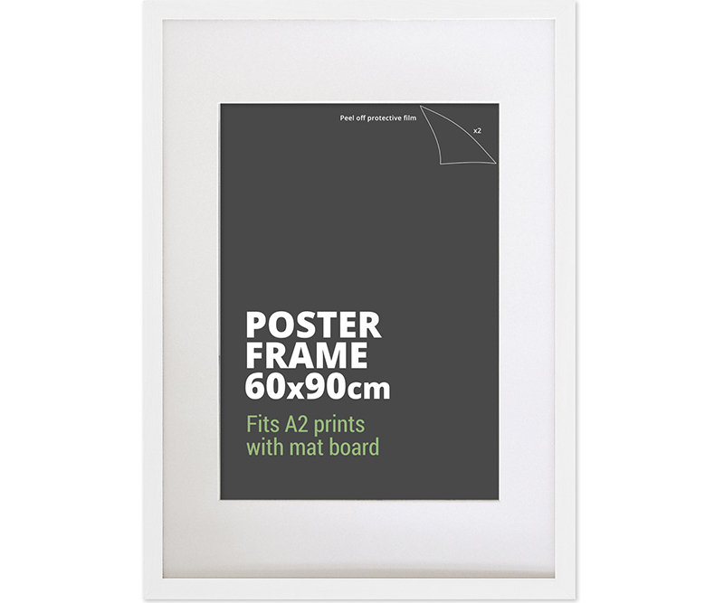 White Poster Frame 90x60cm Picture Frame