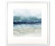 Mariner's Mist I Coastal Art Print Framed