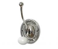 Eloise Silver Round Single Hook