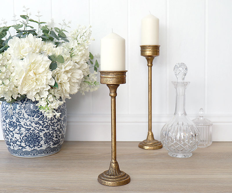 Persia Gold Candlestick Small