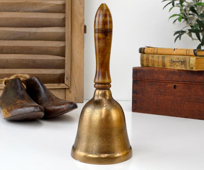 Classic School Bell - Hand Bell