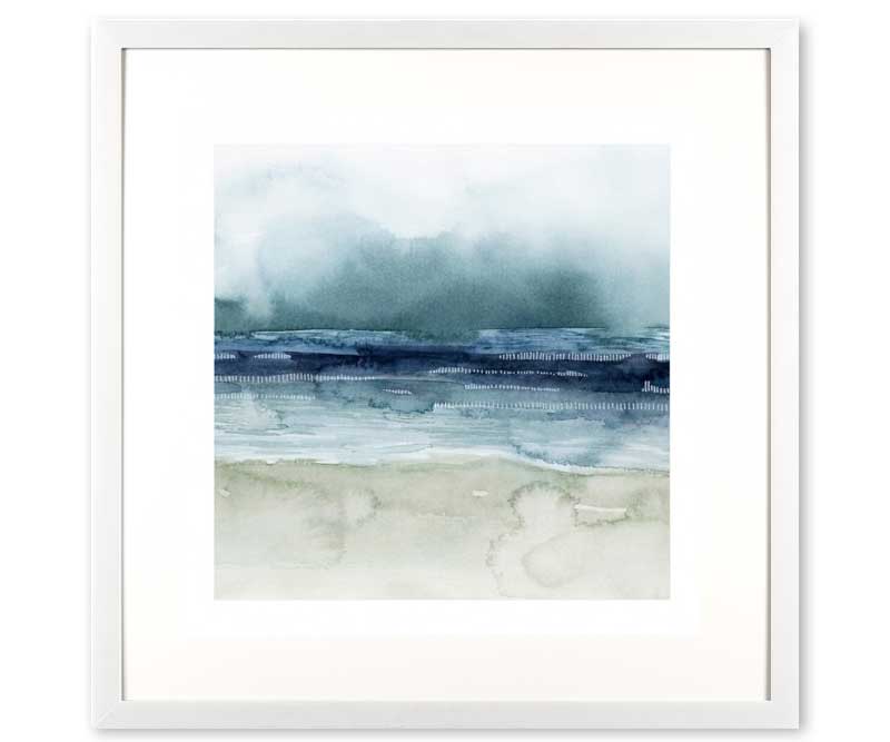 Mariner's Mist II Coastal Art Print Framed