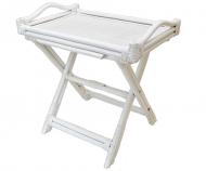 Raffles Butlers Tray Table White