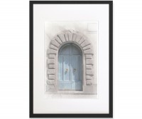 Set 2 Romana Blue Doors - A2 Framed Prints