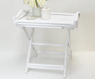 Raffles Butlers Tray Table White