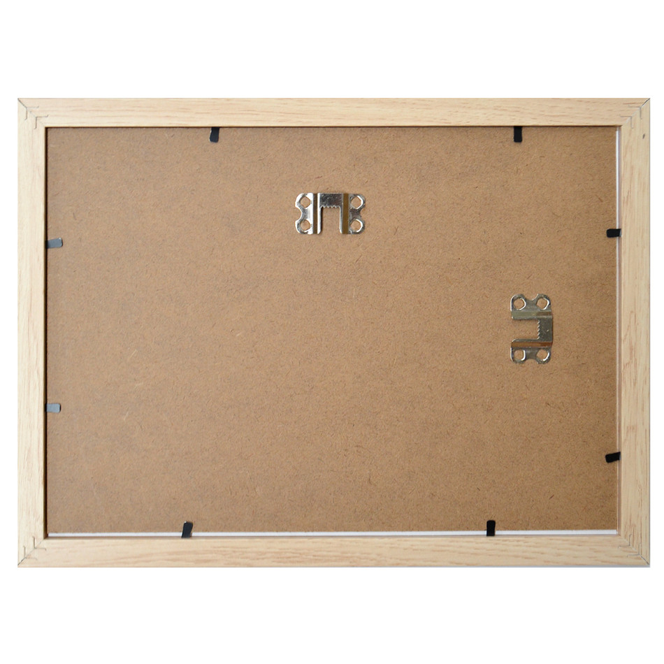A4 American Oak Picture Frame, a display frame for a photograph or print