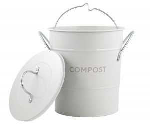 Kitchen Compost Bin - Chalk