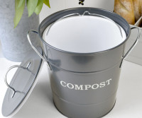 Kitchen Compost Bin - Charcoal