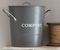 Kitchen Compost Bin - Charcoal