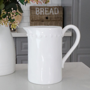 Stratford Dot Jug - Large, a decorative jug for serving or flower display
