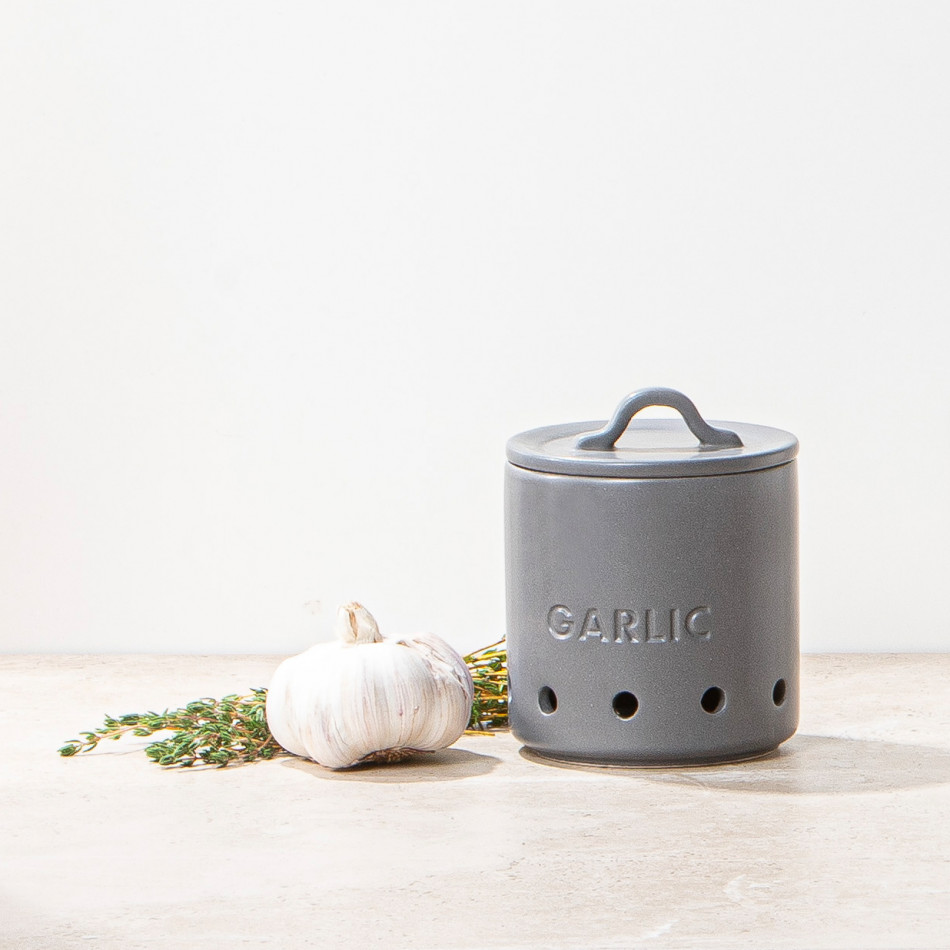 Charcoal Harvest Garlic Vault, decorative home accessory