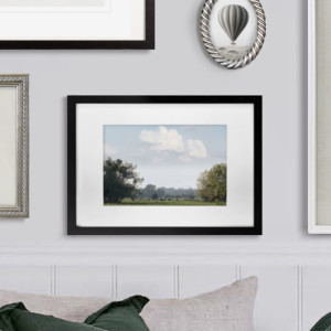 Somerton Farm Landscape Print, framed wall artwork